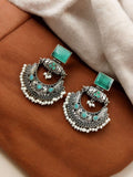 Oxidised Royale Chandbali Earrings