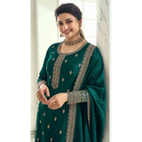 VINAY SHAHEEN 66930- Heavy Silk Georgette Salwar Suit