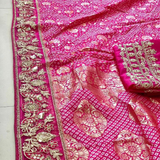 Designer Party Wear Jacquard Silk Saree
