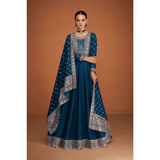 VEERA 9577-  Premium Silk With Embroidery Work