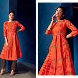 Indo Western PRINTED COTTON Kurtis