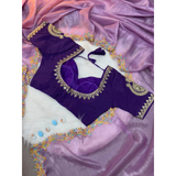 VIVERA SABYASACHI Designer Saree with Ready- Made Blouse Size 38-40