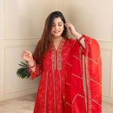 Party Wear Kurti Set