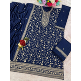 Heavy Embroidery Work Sharara Suit