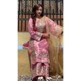 Trending Jimmy Choo With Heavy Embroidery Palazzo Sets