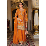 Falak Premium Heavy Embroidered Sharara Sets