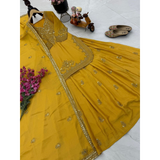 Pakistani ELEGANT  Style Sequence Party Lehenga Sets