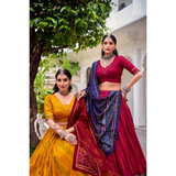 LNB125- GAURI BANDHINI STYLE LEHENGA COLLECTION