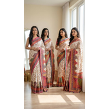 NEW VIRAL INSTRGRAM TOP TRENDING PRINT SAREE