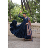 GOWN-DUPATTA COLLECTIONS Code:- LW-9275