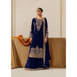 SRK-5901 Designer Look Top- Sharara Party Wear Designer Sharara Suits