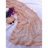 Pastel Tissue Silk Saree