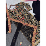 HK-191 Launching New Trending Collection Ready Made Long Kurti - Pant With Dupatta