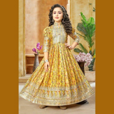 Kids Floral Gown sets