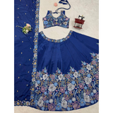 Heavy Embroidery Sequence Lehenga