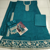 VINAY Embroidered Silk Anarkali Suit
