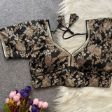 RUHI FASHION-PINKI20 Zari Work BLOUSE SIZE 38-40