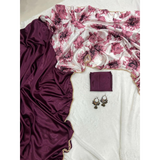 New half half saree One - MINUTE READY SAREE