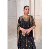 NEW DESIGNER WEDDING WEAR SEQUENCE WORK OUTFIT