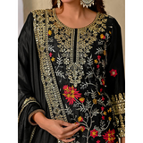 Designer Party Wear Look Sharara Palazzo Sequence Party wear (MF-472)