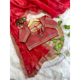 ZEENAT Pure Soft Jimmy Choo Silk Saree