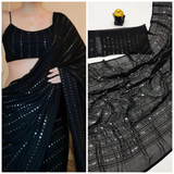 SF Fashion-COD-SF-540 Beautiful Designer Party Wear  Saree