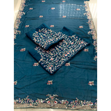 MANALI Party Wear Soft Rangoli Silk  Saree
