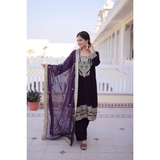 LW-9314 VELVET TOP-PANT WITH DUPATTA COLLECTION