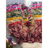 RUHI FASHION-PINKI20 Zari Work BLOUSE SIZE 38-40