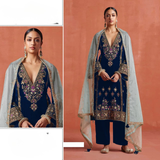 D-NO 1320 FANCY VELVET SUITS PLUS SIZE 50-52