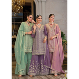 EBA SUPERHIT NAYAAB- Embroidered Work Palazzo Suits-