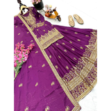 ZD-10005 New Designer Partywear Lehenga Set