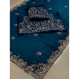 MANALI Party Wear Soft Rangoli Silk  Saree