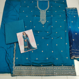 DN6945 VINAY Heavy Vichitra With  Sequence Embroidery Stitched Work