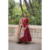 GOWN-DUPATTA COLLECTIONS Code:- LW-9275