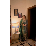 NSR-879 New Designer Party Wear Look Top-Palazzo Set