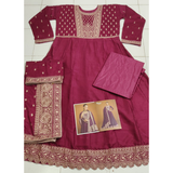 VEERA 9577-  Premium Silk With Embroidery Work