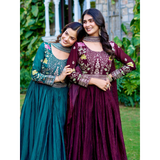 New Festival Long Gown & Duptta