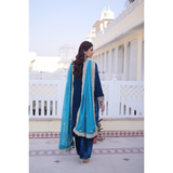 LW-9314 VELVET TOP-PANT WITH DUPATTA COLLECTION
