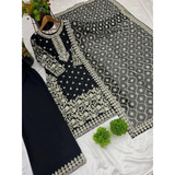 Sequence Party Wear Look Top-Palazzo Set SRK-5238