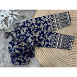 DOLA SILK FULL SLEEVES BLOUSE SIZE 38-40