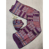 SF- 1117 Semi Gajji Ajrakh Print with Mirror