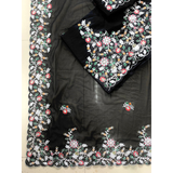 SANGAM Party Wear Soft Georgette Saree