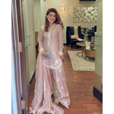 HK-1703 New Designer Collection In Roman Silk Top-Farshi Salwar