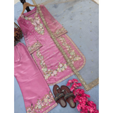 Trending Jimmy Choo With Heavy Embroidery Palazzo Sets