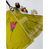 ZD-10005 New Designer Partywear Lehenga Set