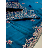 MANALI Party Wear Soft Rangoli Silk  Saree