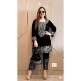 LC-1328 LAUNCHING NEW DESIGNER VELVET SUIT