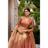 Lehenga Collection- PASTEL COLOR FENDI STYLE LEHENGA SIZE 40-42 READY