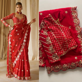 New Launching Bollywood BlockBuster Orignal Mirror Design Saree